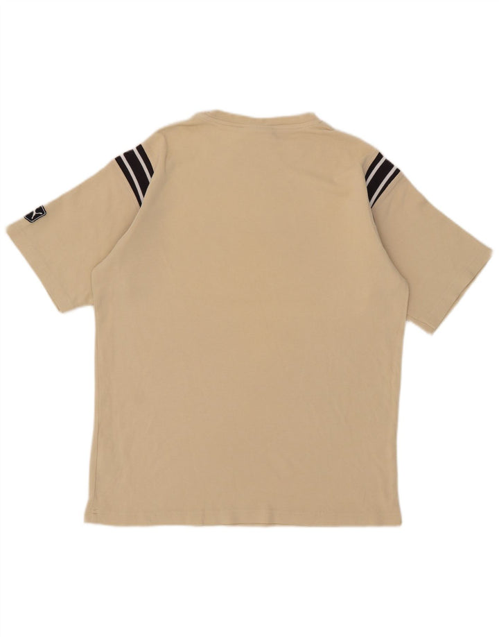 Puma Herren-T-Shirt mit Grafik, mittelbeige Baumwolle