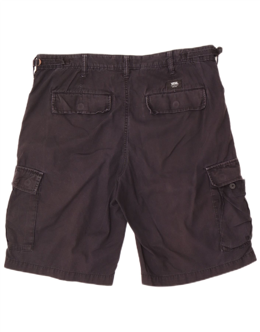 Vans Mens Cargo Shorts W34 Large Navy Blue