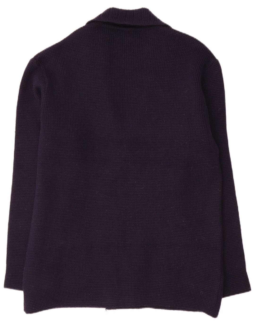 Settebello Pull Cardigan Homme Bleu Marine Moyen Laine