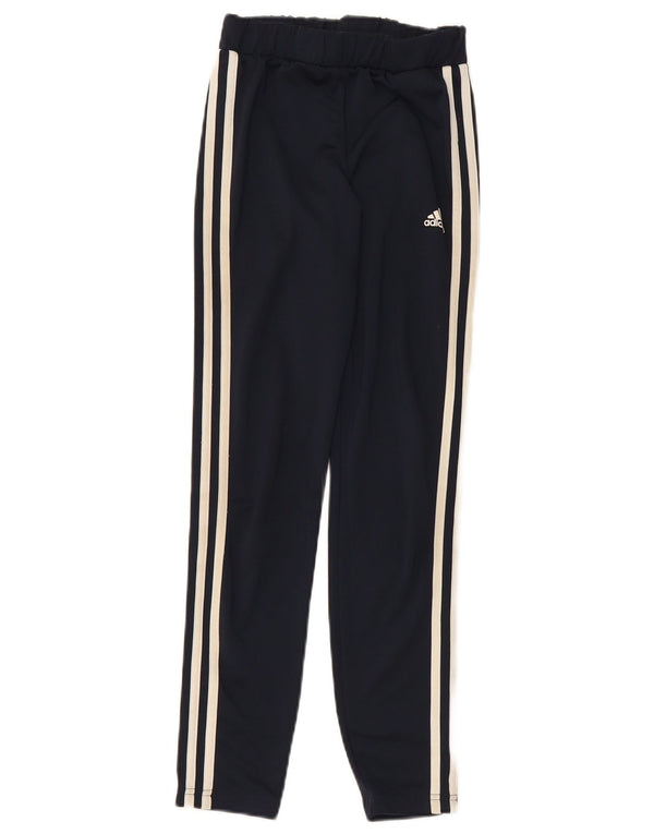 Leggings Adidas Aeroready menina 13-14 anos azul marinho poliéster