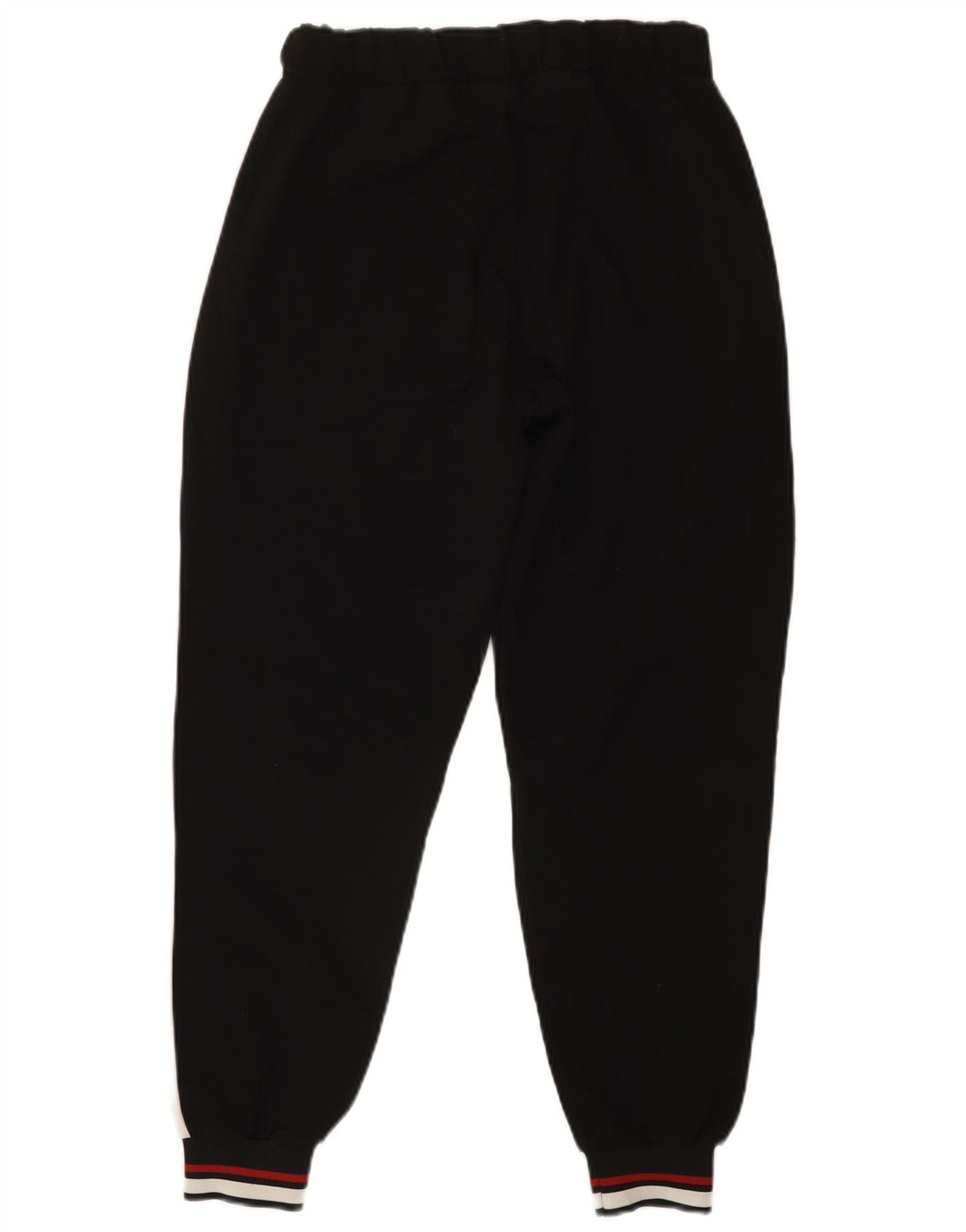 Zara Femme Pantalon De Survêtement Joggers Petit Noir Colorblock Polyester