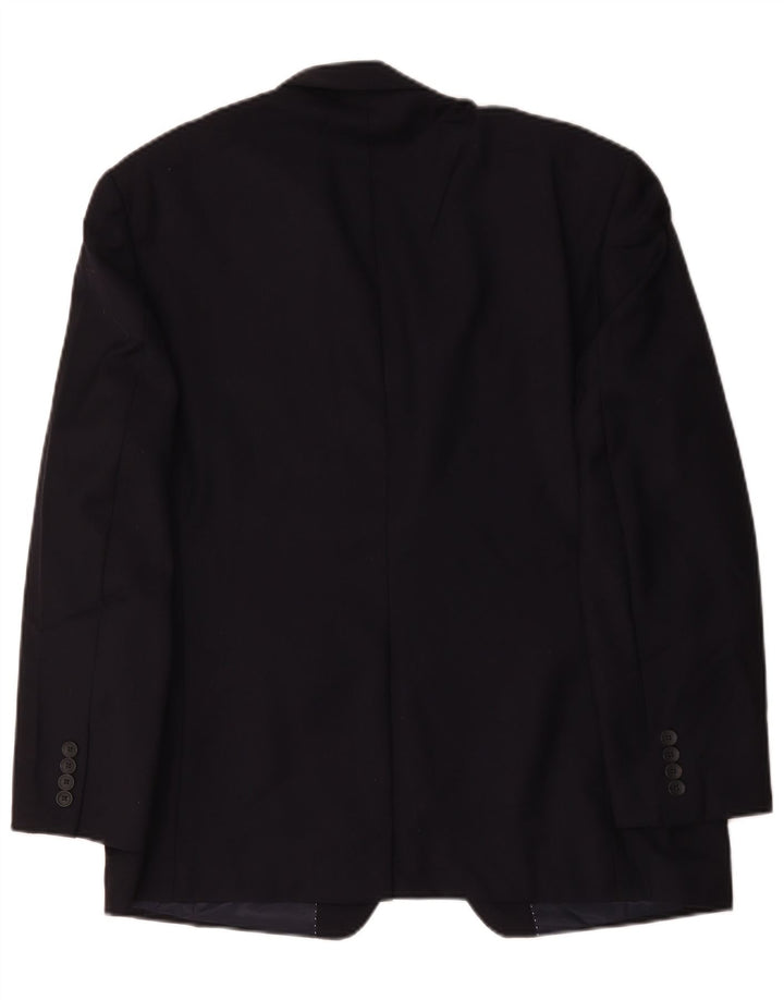 Nautica Chaqueta tipo blazer de 2 botones para hombre UK 40 Large Lana azul marino