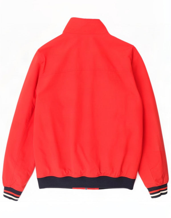 Tommy Hilfiger muška bomber jakna UK 40 Large Red Colourblock poliamid