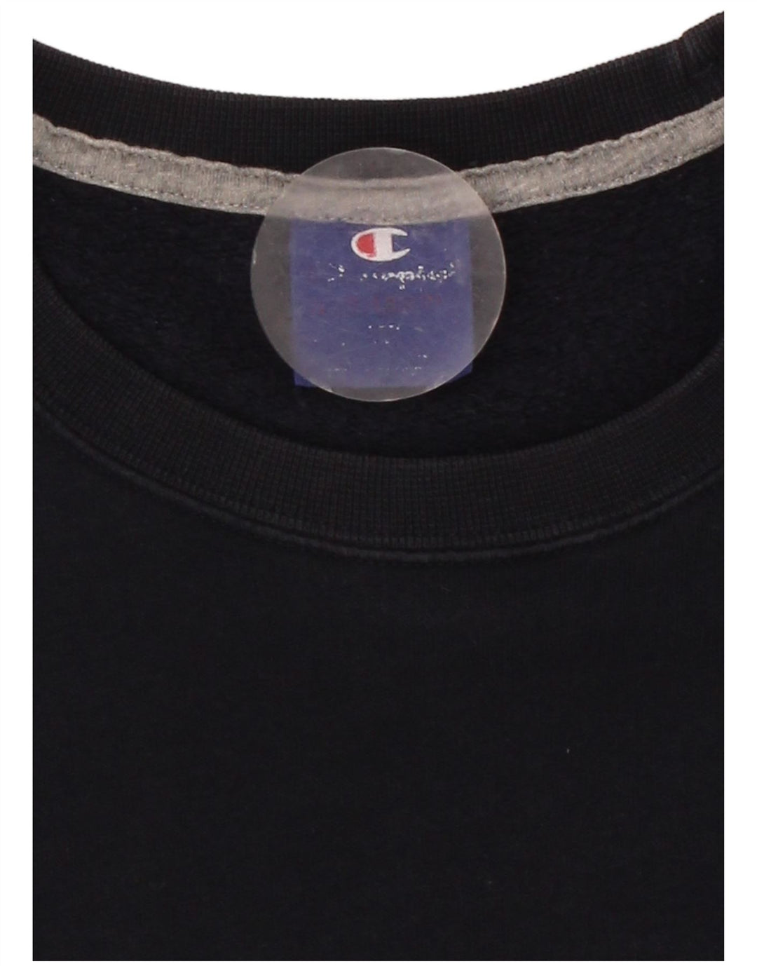 CHAMPION Mens Sweatshirt Jumper Small Navy Blue Cotton