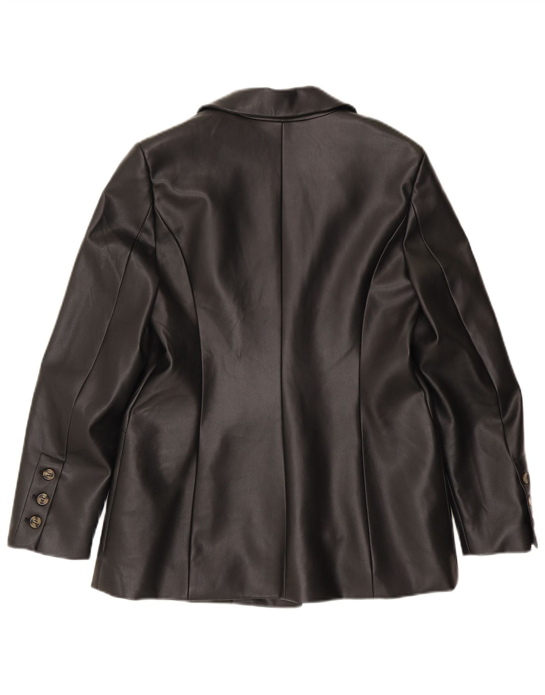 MINT VELVET Womens Double Breasted Blazer Jacket UK 12 Medium  Black