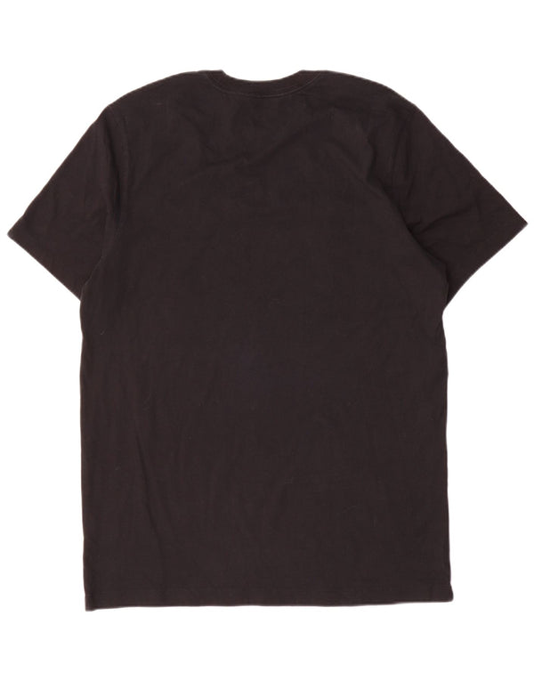 T-shirt grafica a maniche corte Jordan da uomo, grande, in cotone nero