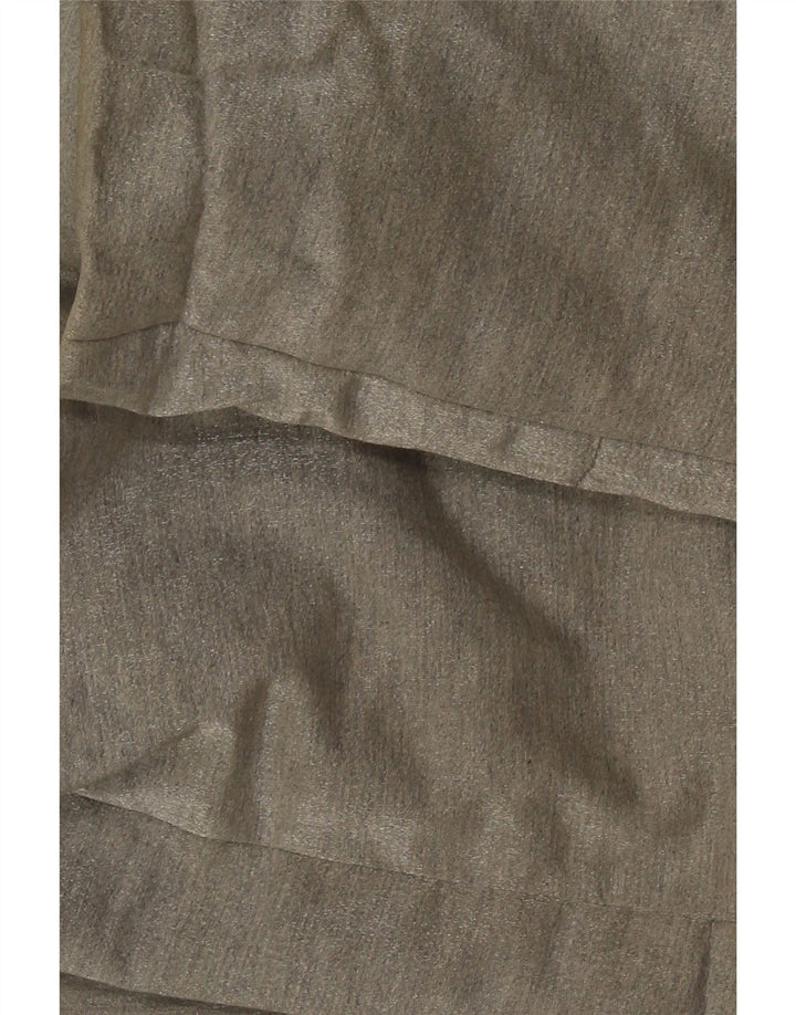 PEUTEREY Damen Wattierte Jacke IT 44 Mittelgraue Baumwolle