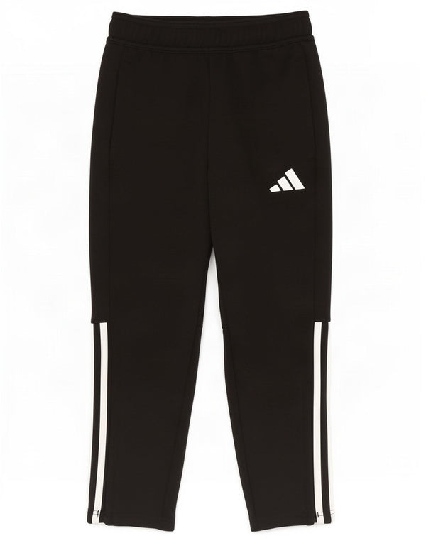 Adidas Boys Aeroready tréningruha nadrág 7-8 éves fekete poliészter