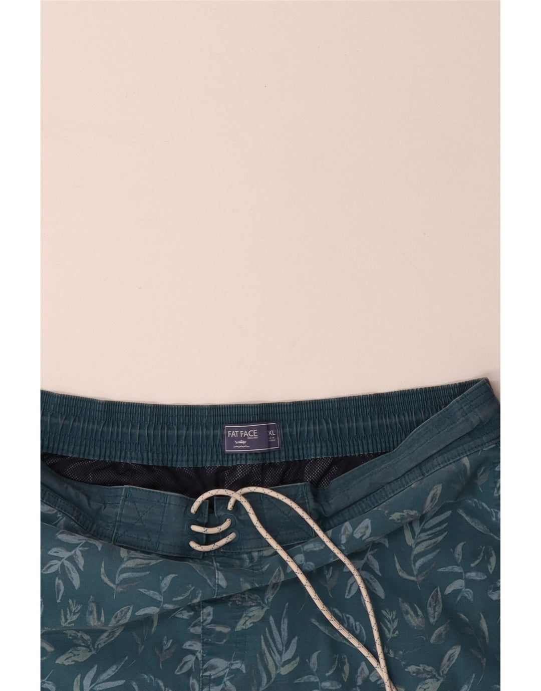 FAT FACE Herre badeshorts XL Blue Floral Polyester