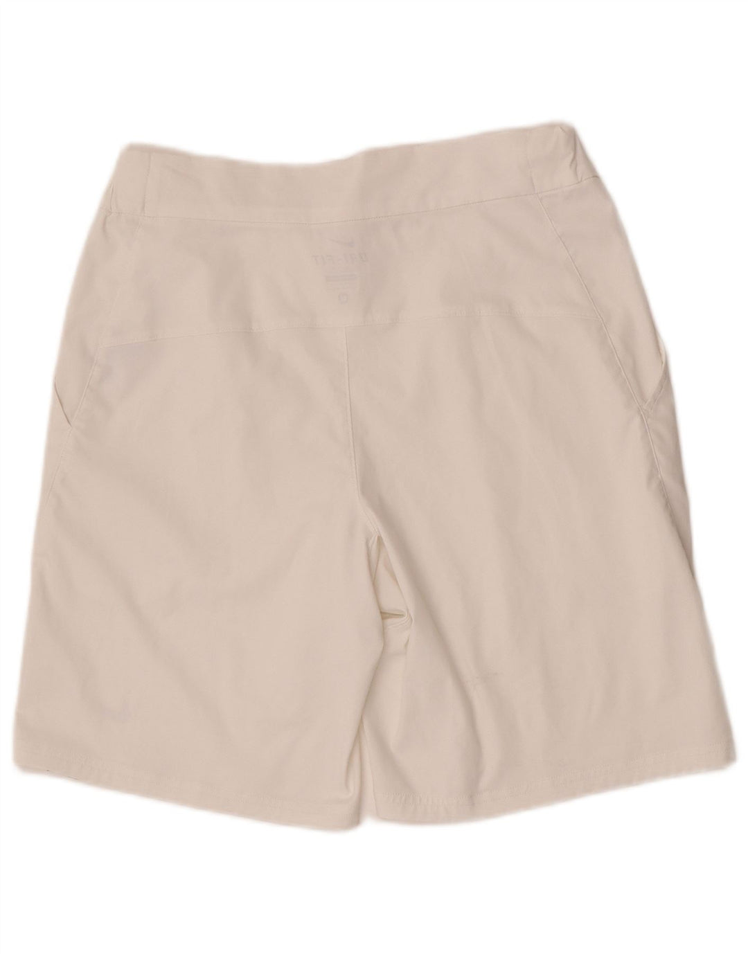 Pantaloncini chino Nike Dri Fit da uomo medi W30 poliestere bianco