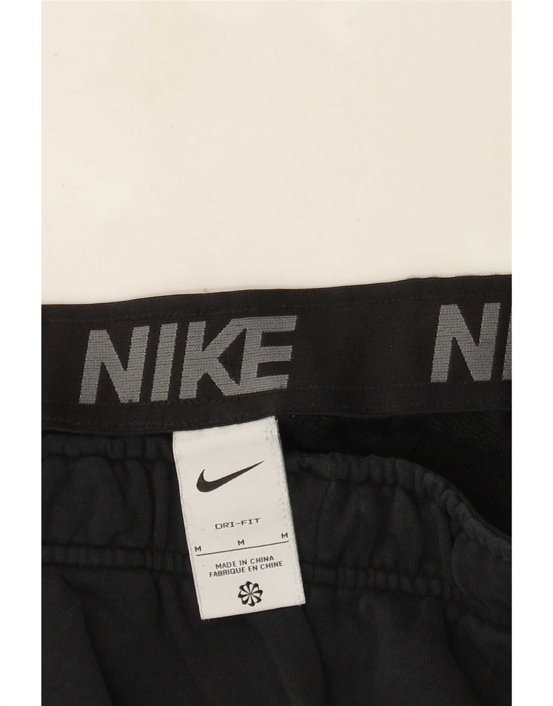 Nike Mens Dri Fit Graphic Tracksuit Trousers Joggers Medium Black