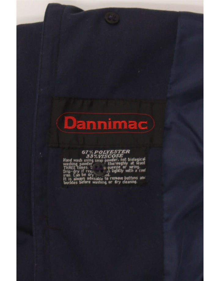 DANNIMAC Gabardina para hombre UK 44 2XL Azul marino Poliéster
