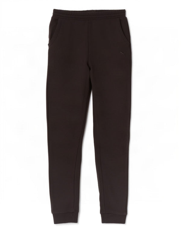 Puma Pantalon de survêtement pour femme Joggers UK 8 Small Noir Coton