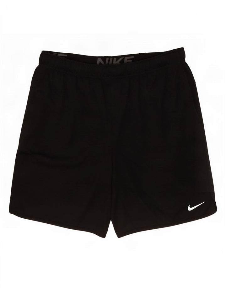 Nike Mens Dri Fit Sport Shorts Large Black Polyester