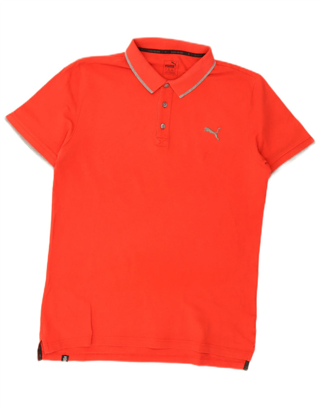 Puma Mens Polo Shirt Medium Red