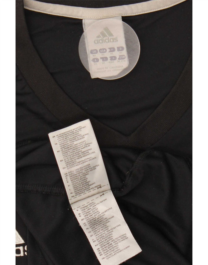Ανδρικό T-Shirt Adidas Top XL Μαύρο πολυεστέρα