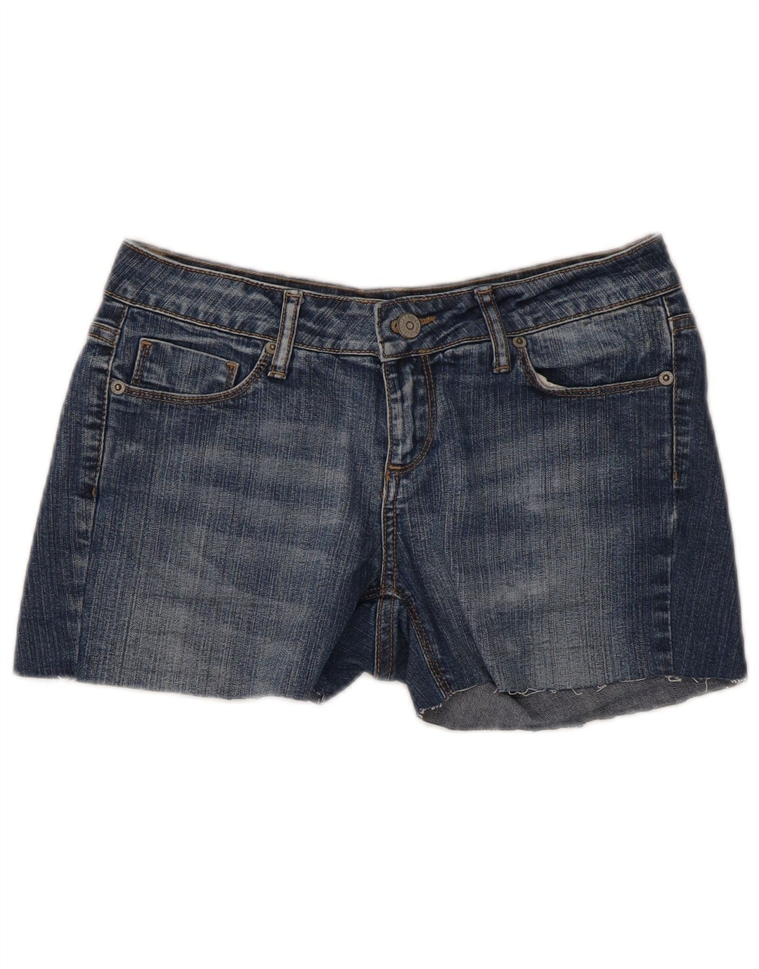 Zara Womens Denim Shorts EU 34 2XS W24 Blue