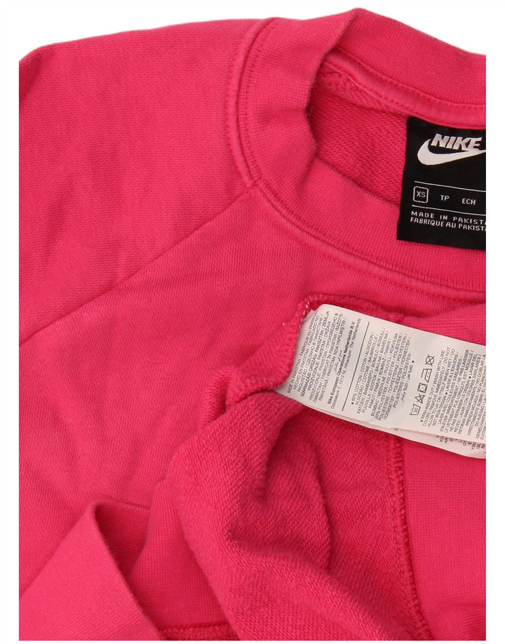 Nike Mens Sweatshirt Jumper XS Rose Coton
