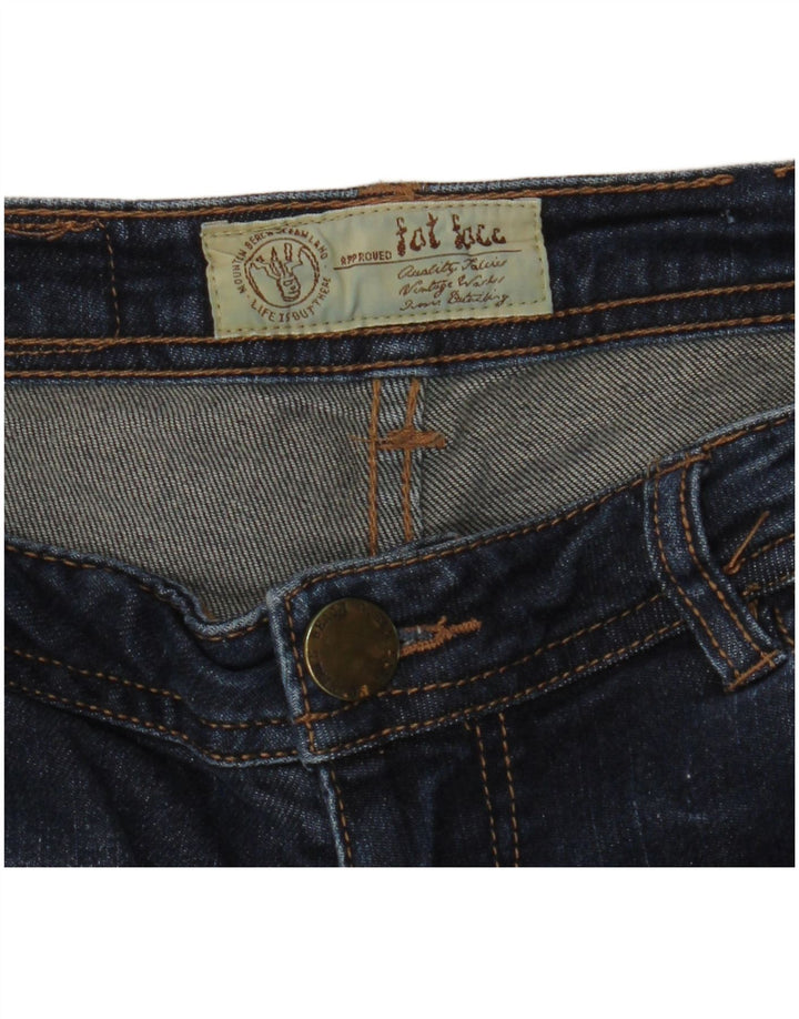 FAT FACE Womens Capri Jeans W28 L22 Navy Blue