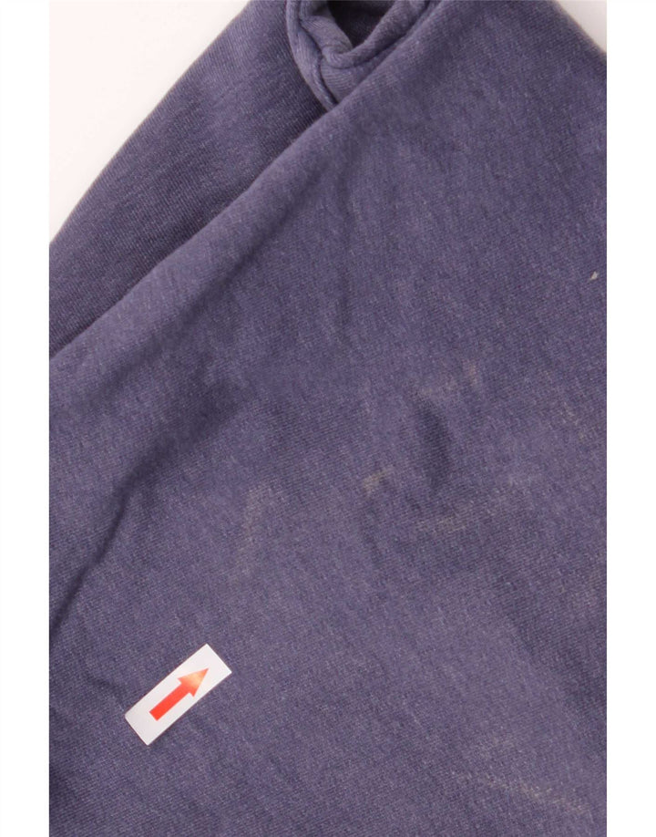 Reebok Mens Sweatshirt Jumper Medium Purple Cotton