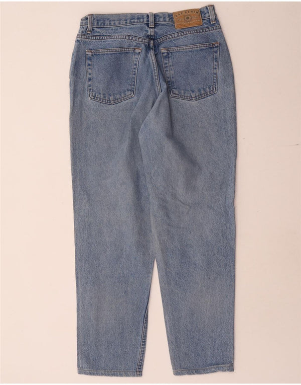 Gap Damen High Waist Classic Fit Tapered Jeans UK 14 Medium W30 L28 Blau