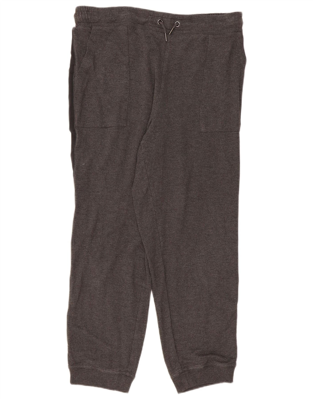 Marks & Spencer Womens Tracksuit Trousers Joggers UK 16 Large Grey