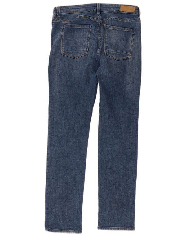 Vaqueros Rectos Mujer Esprit W30 L32 Algodón Azul