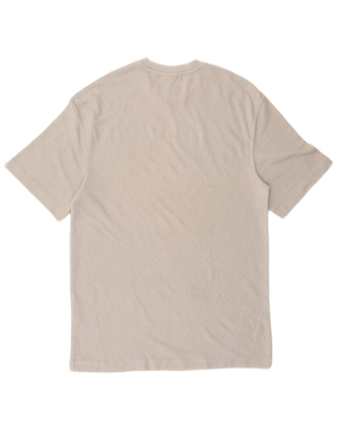 Zara Mens T-Shirt Top Medium Grey Cotton