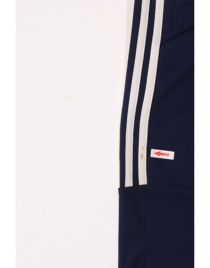 Adidas Boys Climalite træningsdragt bukser 5-6 år marineblå polyester