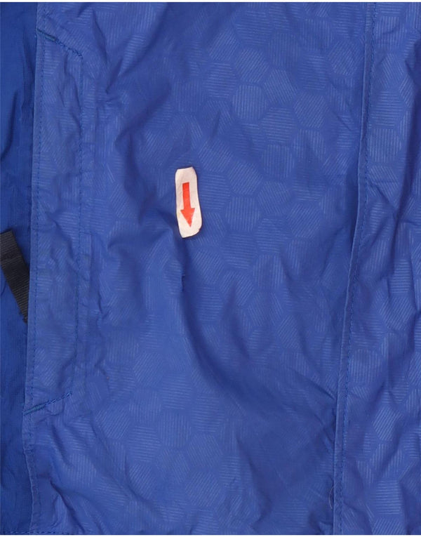 Jaqueta de chuva com capuz The North Face Boys 14-15 anos azul colorblock