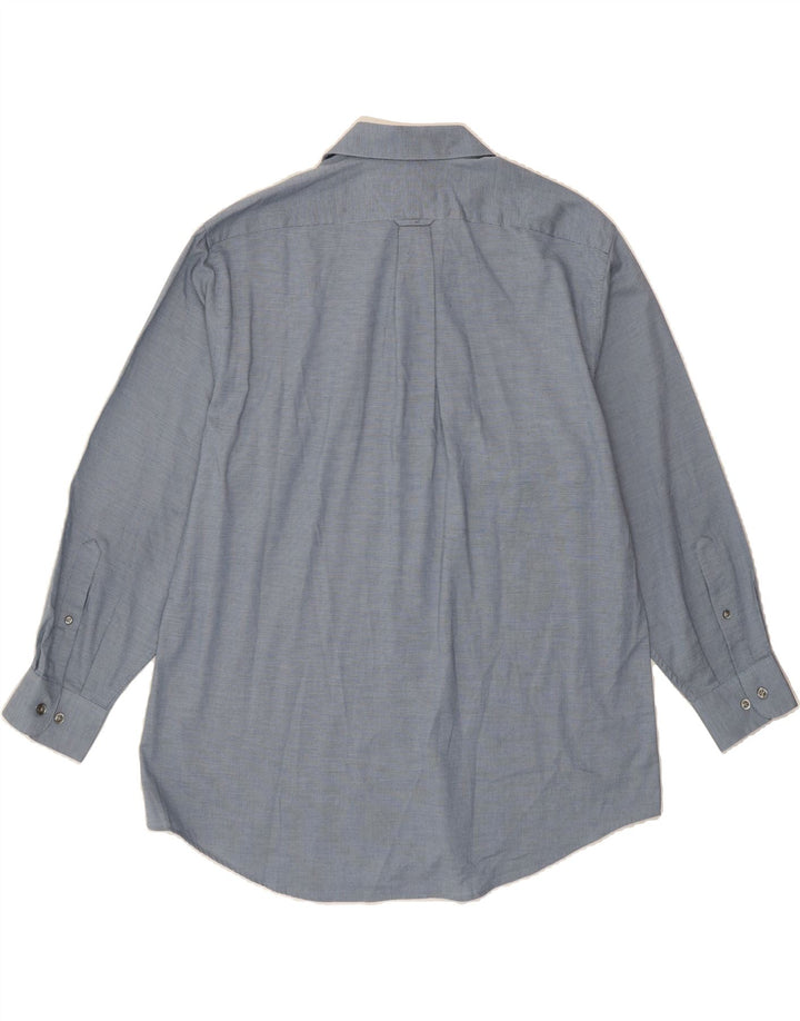 DOCKERS Mens Shirt Size 16 16 1/2 Large Blue Spotted Cotton Vintage Dockers and Second-Hand Dockers from Messina Hembry 