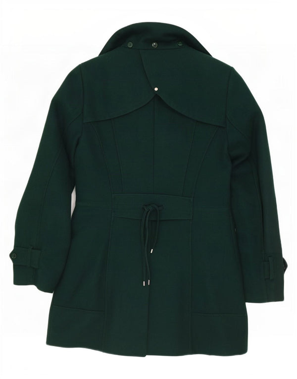 Trench da donna Calvin Klein UK 10 piccolo verde lana classico