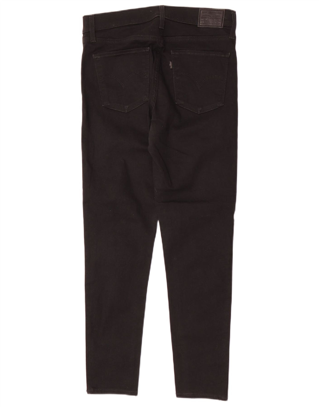 Levi's Womens Skinny Jeans W29 L30 Black Cotton