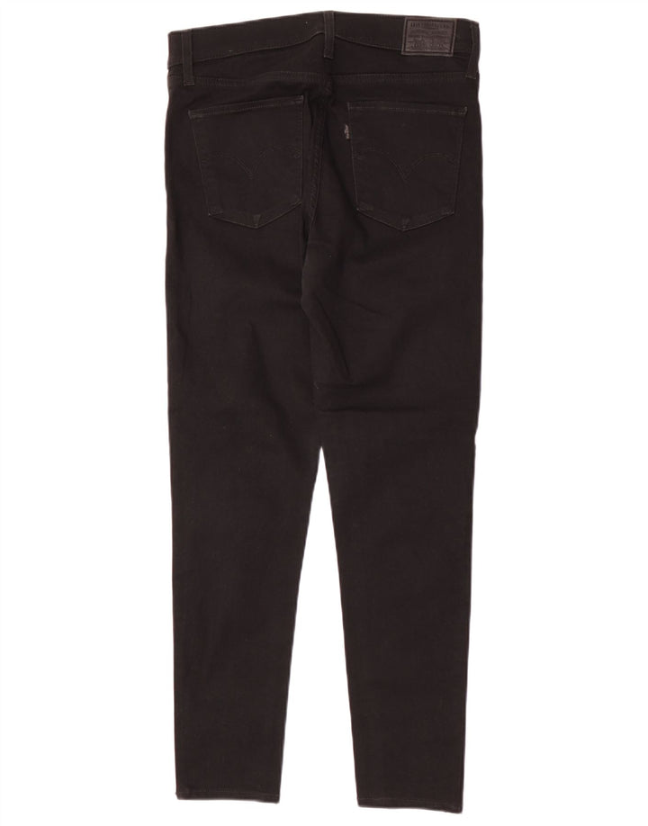 Levi's Womens Skinny Jeans W29 L30 Black Cotton