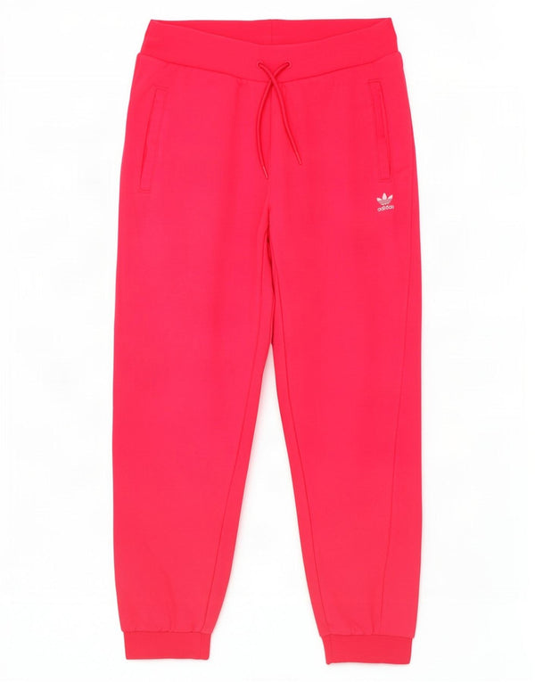 Pantaloni da tuta da donna Adidas Joggers UK 14 cotone rosa medio
