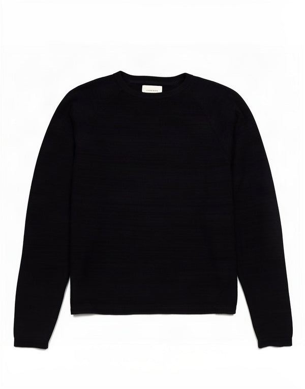 Męski sweter Jack & Jones z okrągłym dekoltem XL, granatowy, bawełniany