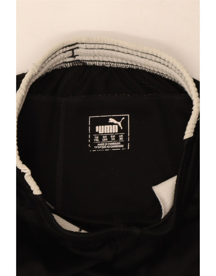 Puma Boys Sport Shorts 13-14 Years XL Black Polyester