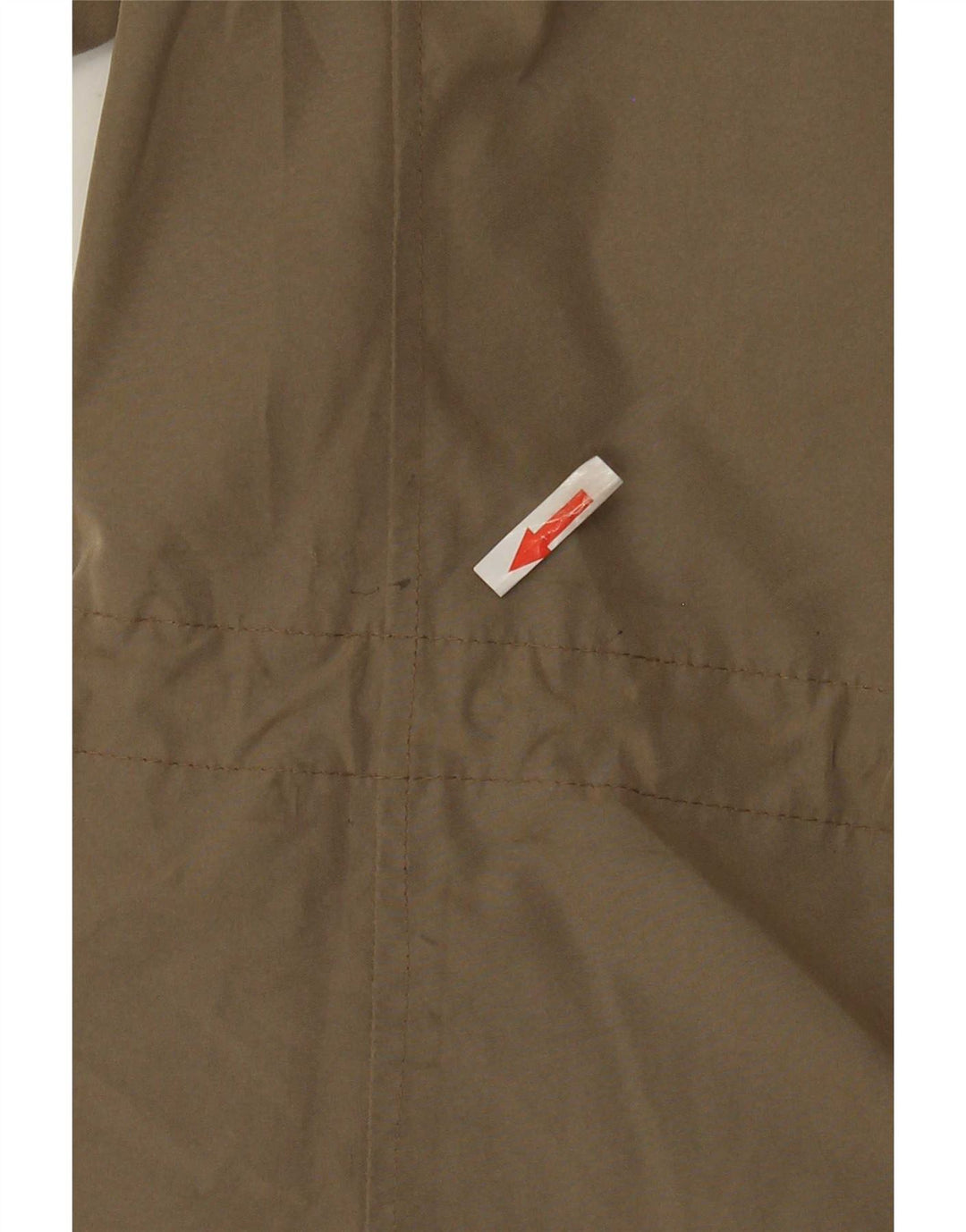 Alberto Aspesi Veste matelassée militaire pour homme UK 36 Small Marron Polyester