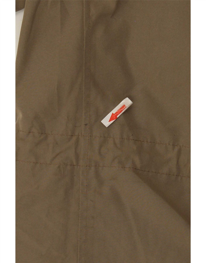Alberto Aspesi Veste matelassée militaire pour homme UK 36 Small Marron Polyester
