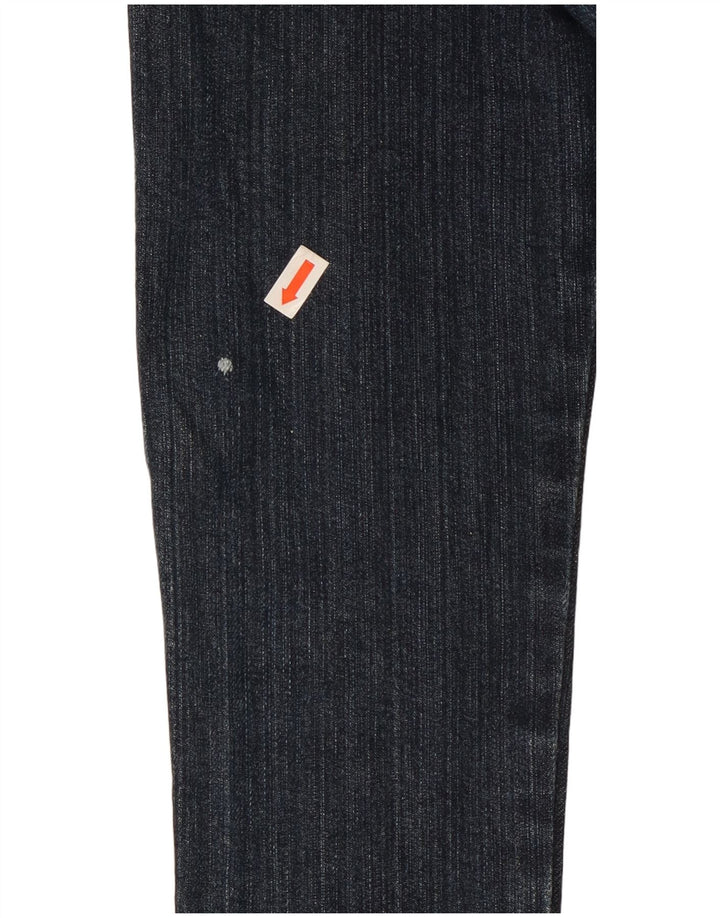 Giacca da donna in denim a 1 bottone Vitamina da donna UK 14 Cotone blu medio