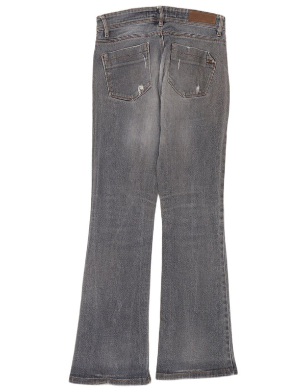 Zara Womens Flared Jeans EU 36 XS W26 L30 Blue