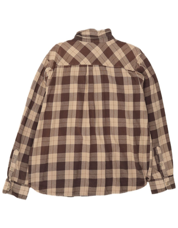 Mountain Warehouse Herre flannelskjorte 2XL brun ternet bomuld
