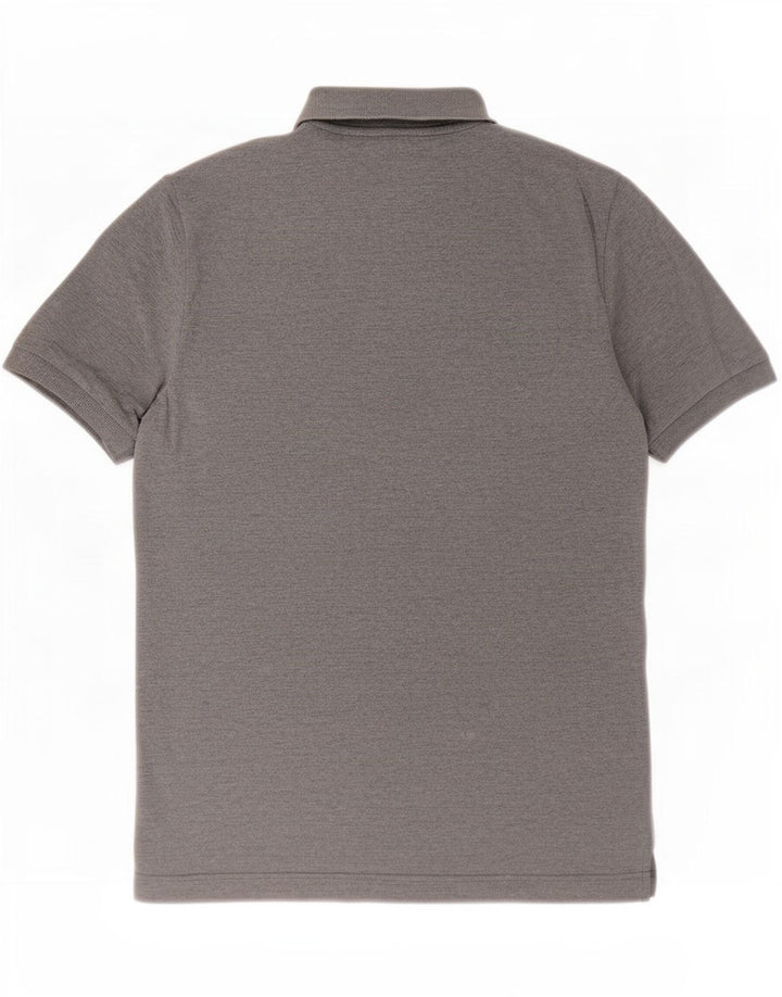 Sergio Tacchini Mens Polo Shirt IT 50 Medium Grey Cotton