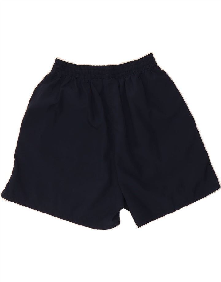 REEBOK Mens Sport Shorts Large Navy Blue Polyester Vintage Reebok and Second-Hand Reebok from Messina Hembry 