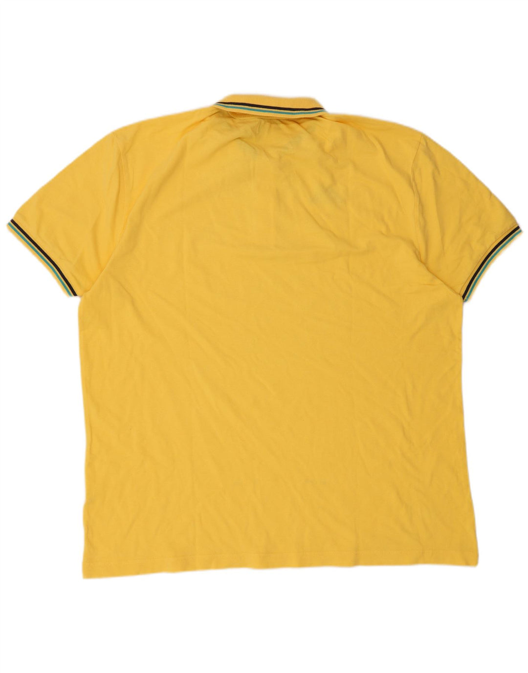 Kappa Mens Polo Shirt 3XL Yellow