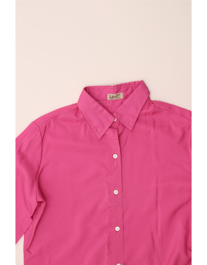 VINTAGE Womens Shirt Blouse EU 50 3XL Pink Polyester Vintage Vintage and Second-Hand Vintage from Messina Hembry 