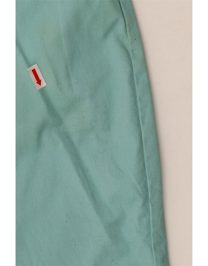 LEE Womens Regular Fit Mid Rise Casual Shorts W32 Large Turquoise