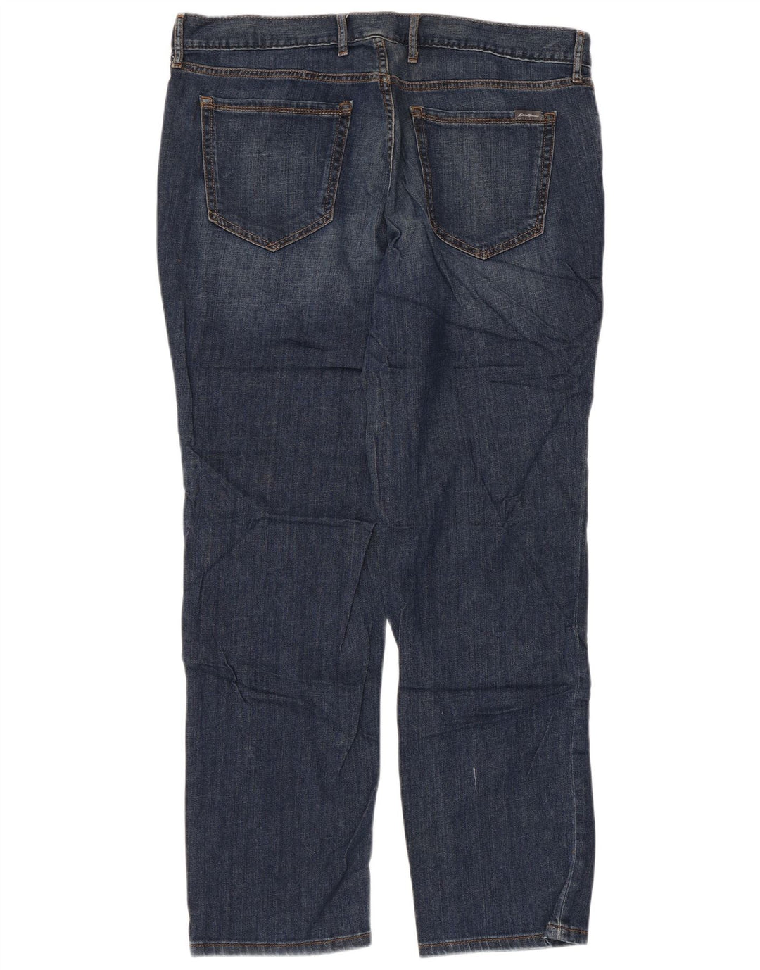 EDDIE BAUER Womens Boyfriend Distressed Straight Jeans W36 L30  Blue