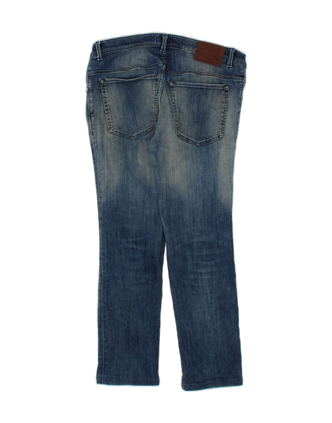 TRUSSARDI Womens Slim Jeans W33 L27 Blue Vintage Trussardi and Second-Hand Trussardi from Messina Hembry 