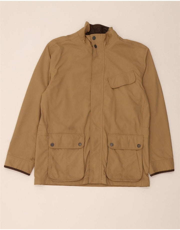 TIMBERLAND Mens Utility Jacket UK 40 Large Beige Nylon